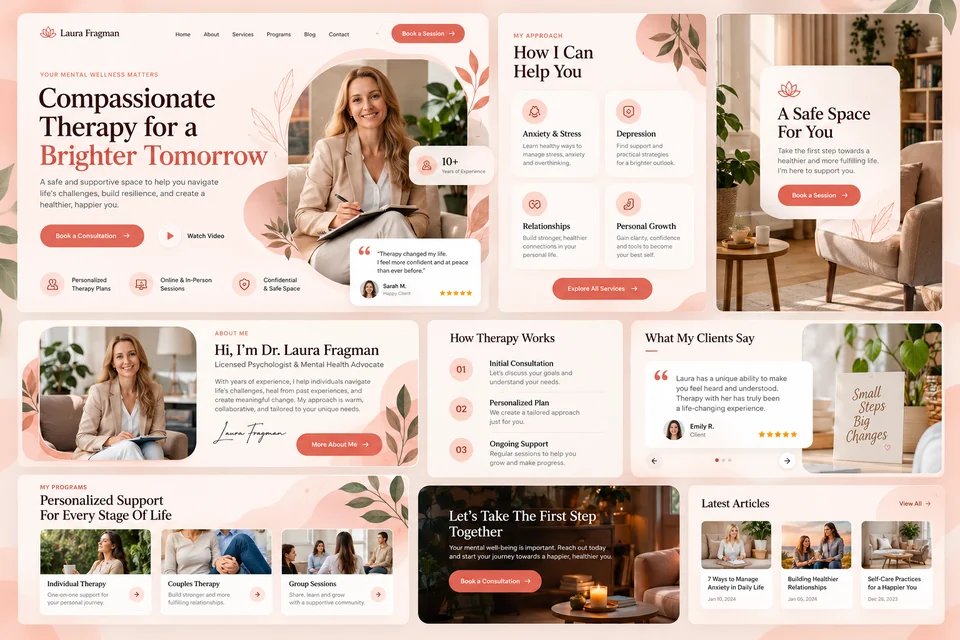 Therapist Website