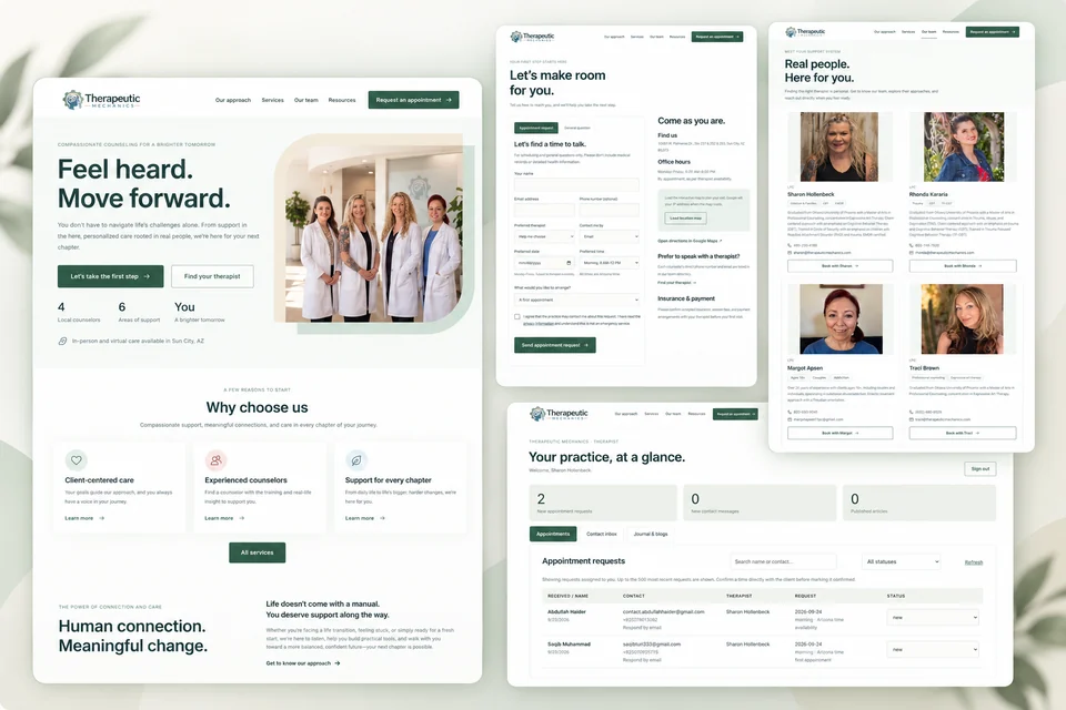 Therapeutic Mechanics website